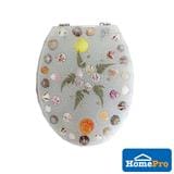 HOMEPRO MOYA TOILET SEAT COVER SOFT CLOSING PL-A070