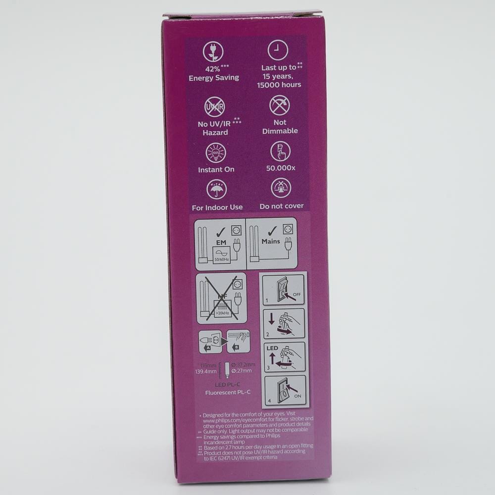 PHILIPS PLC LED BULB 7.5W COOL DAY LIGHT LPLC-7.5 CDL