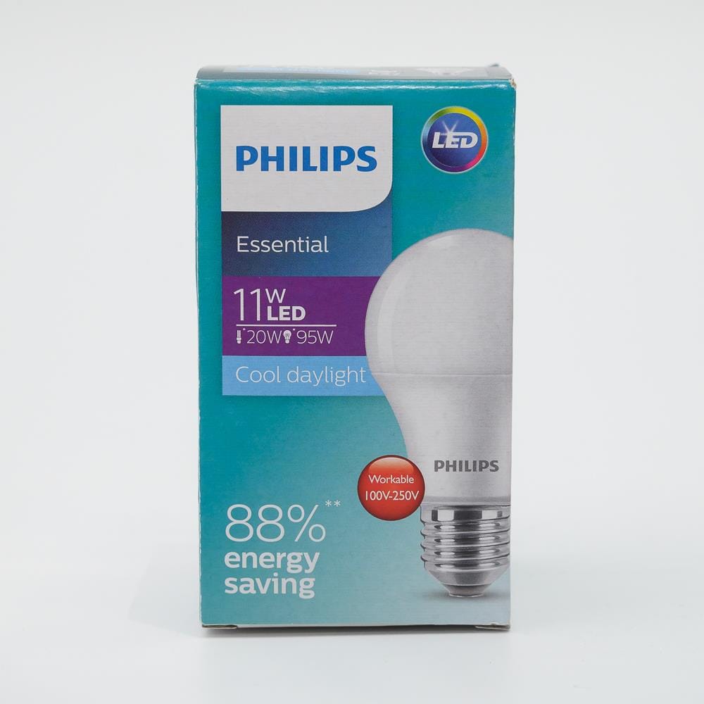 PHILIPS ESSENTIAL LED BULB E27 6500K COOL DAYLIGHT 11W