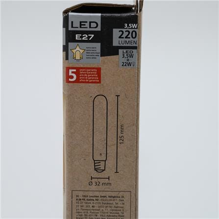 LED EDISON BULB3.5W 11554_220LM_E27 EGLO
