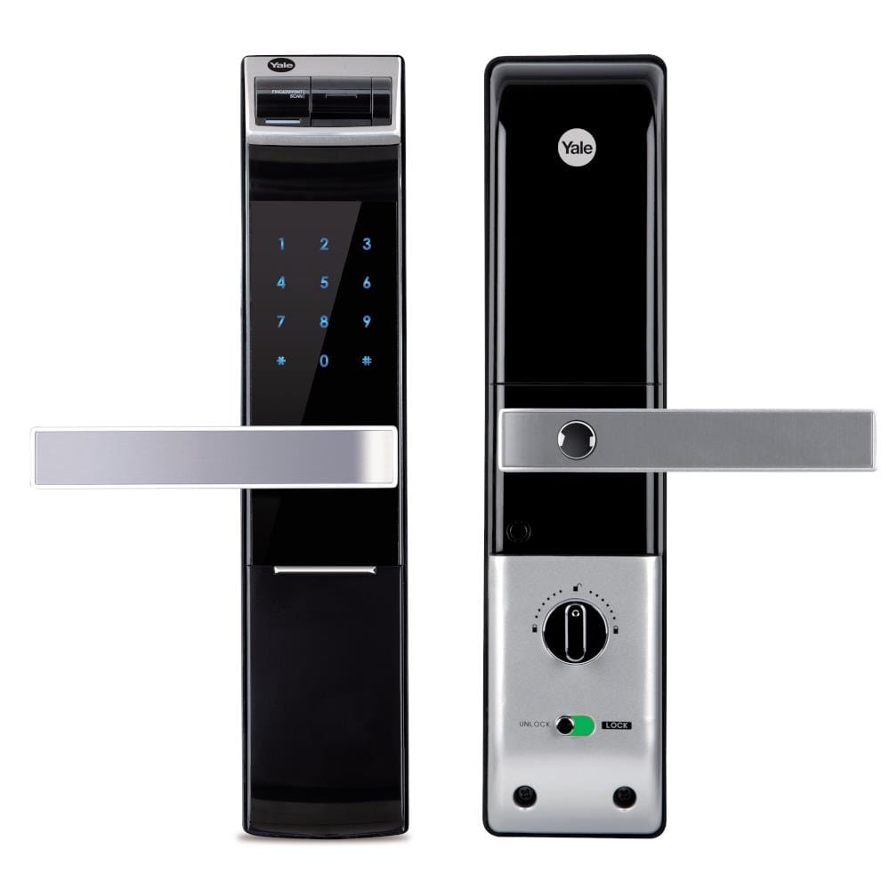 YALE ELECTRONIC MORTISE LOCK YDM4109 BLACK