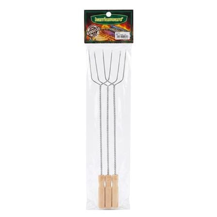 HARRIANWARE STAINLESS STEEL BBQ SKEWER HW1203 3PCS