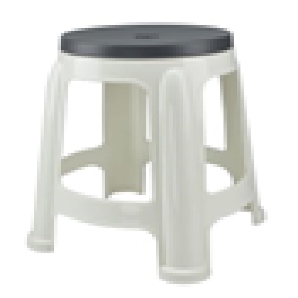 PLASTIC STOOL SPRING BEST CHAIR CHARCOAL