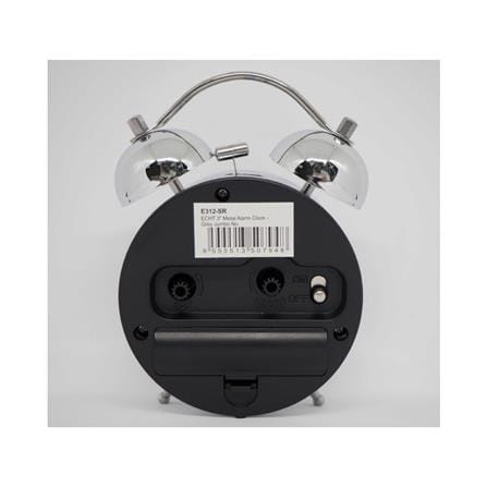 ECHT ALARM CLOCK  3" GREY JUMBO NO E312-SR