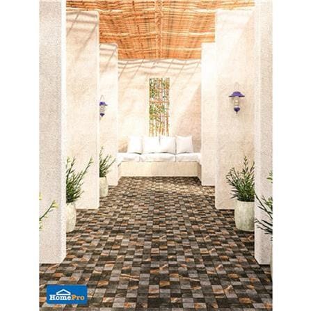 DURAGRES FLOORTILE 40X40  I-OWA BLACK 0.96M2