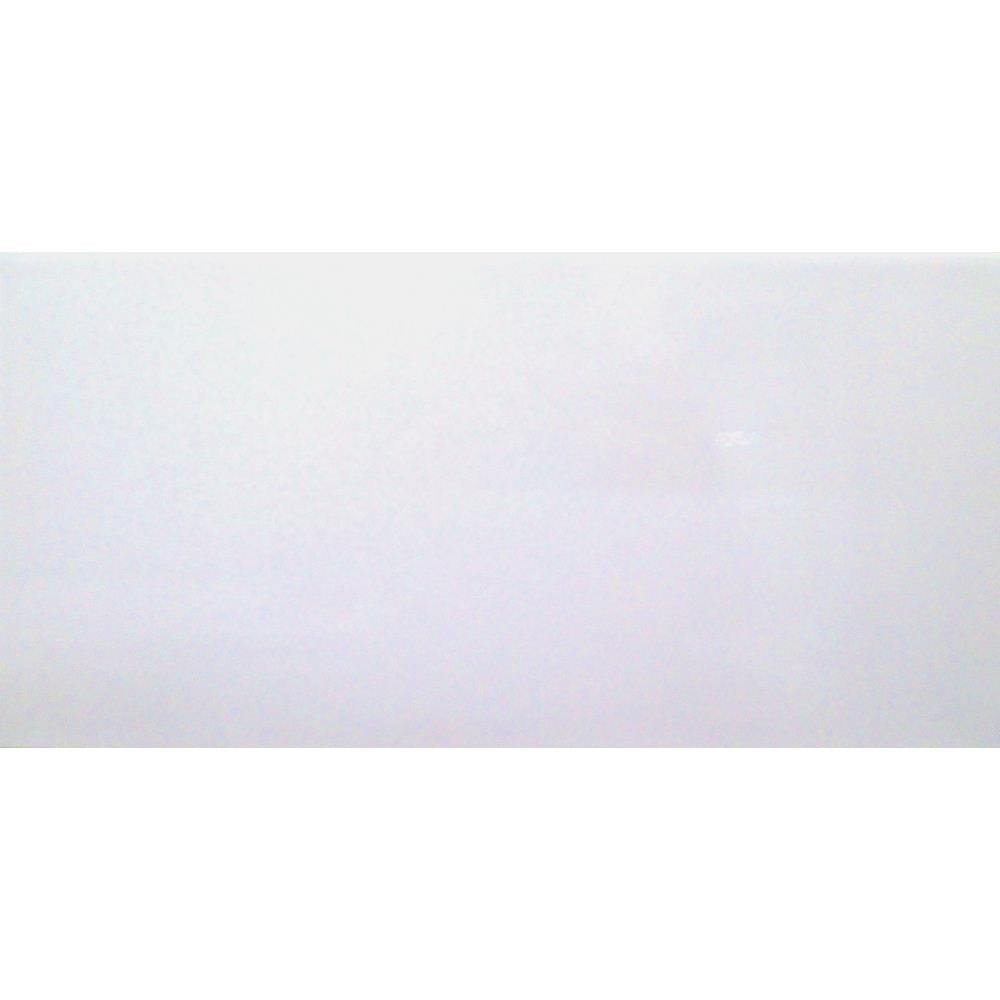 DURAGRES WALLTILE 20X40CM PLAIN WHITE GLOSSY 1.0M2