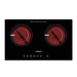 FABER CERAMIC HOB FCH 3C/69 BK 3000WATT 2BURNER 69CM