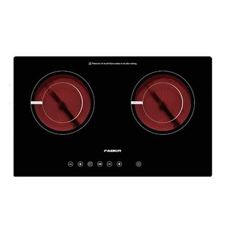 FABER CERAMIC HOB FCH 3C/69 BK 3000WATT 2BURNER 69CM
