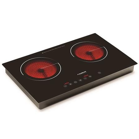 FABER CERAMIC HOB FCH 3C/69 BK 3000WATT 2BURNER 69CM