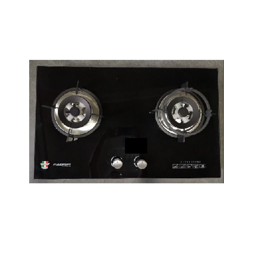 FABER GAS HOB FGH VITTO 2B/76BK 2BURNER 4.8KW 76CM