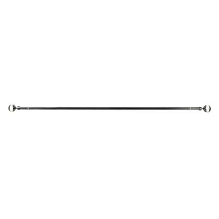 ROD STEEL CRATER ADJ 120-210 cm BLACK HOME LIVING STYLE
