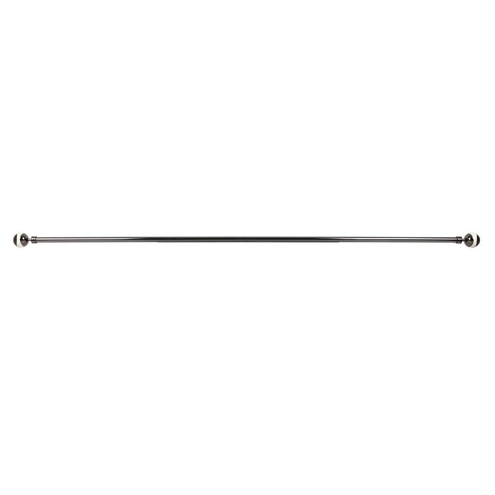 ROD STEEL CRATER ADJ 140-250 cm BLACK HOME LIVING STYLE