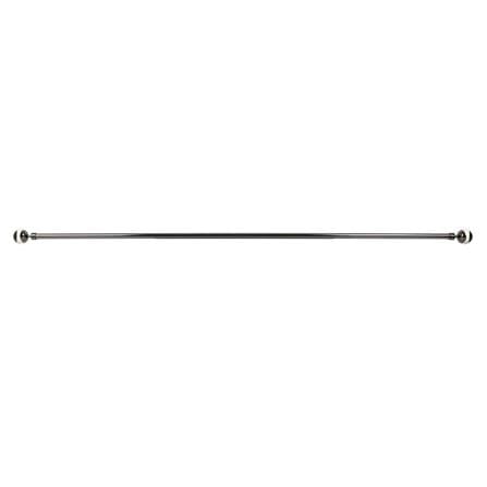 ROD STEEL CRATER ADJ 140-250 cm BLACK HOME LIVING STYLE