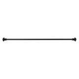 HLS NORMA CURTAIN ROD 140-250CM BLACK