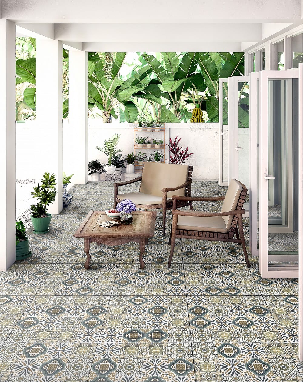 TARA FLOORTILE 40X40CM LISBON VOGUE GRADE A 0.96M2