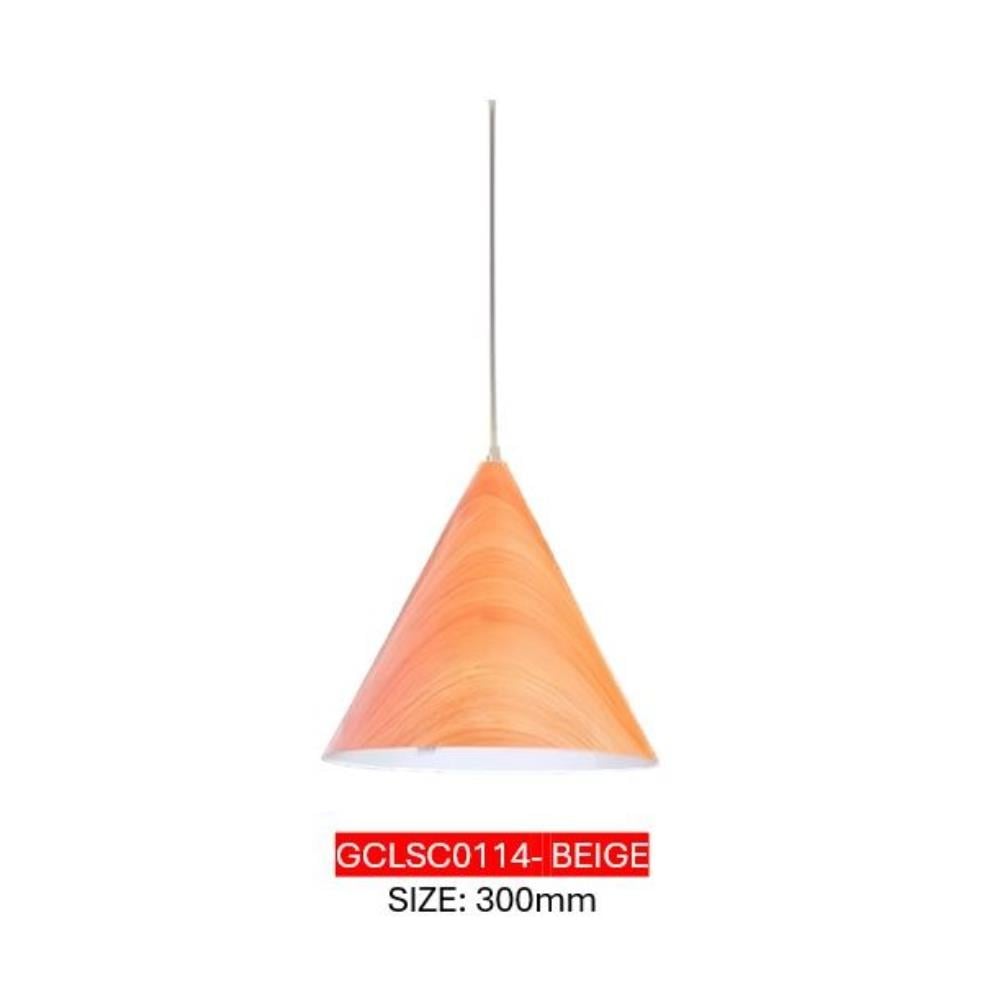 GC CHANDELIER GCLSC0114 SET METAL 300MM BEIGE