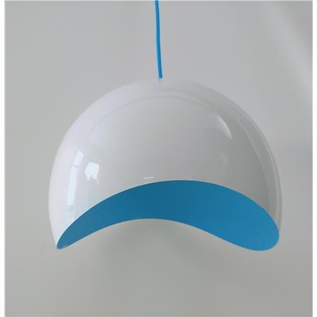 CHANDELIER LSC0129 SET WH BL GC METAL WHITE/BLUE