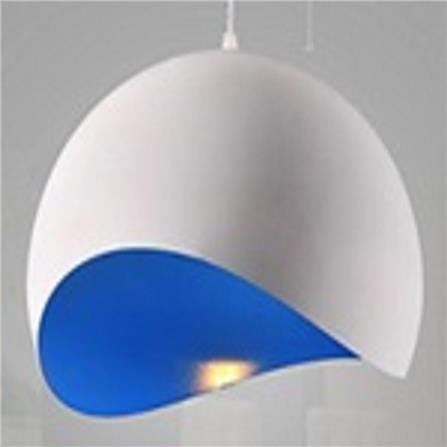 CHANDELIER LSC0129 SET WH BL GC METAL WHITE/BLUE