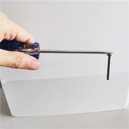 SCREWDRIVER 4" WITH MAGNET (+)-100x4.7MM STERLING