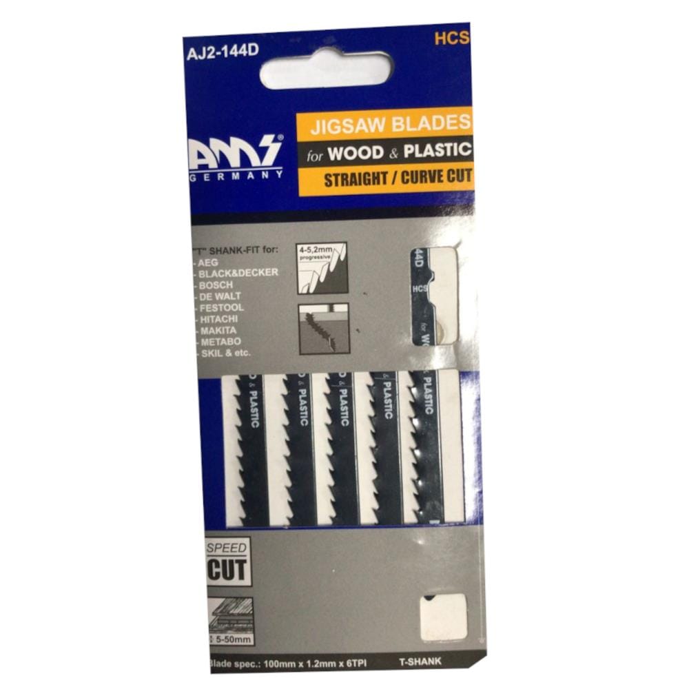 AMS JIGSAW BLADE HCS 100 X 1.2MM X 6TPI