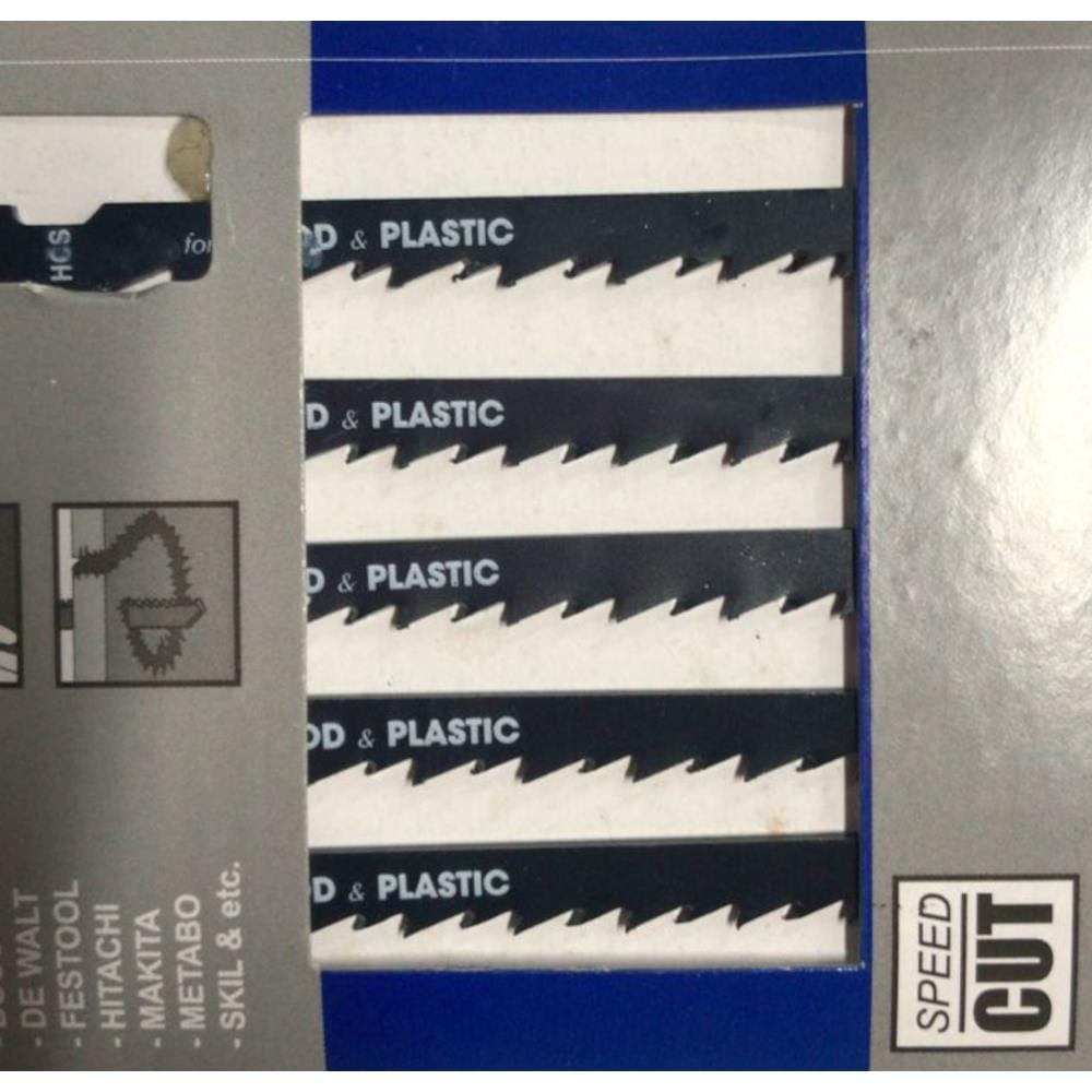 AMS JIGSAW BLADE HCS 100 X 1.27MM X 6TPI