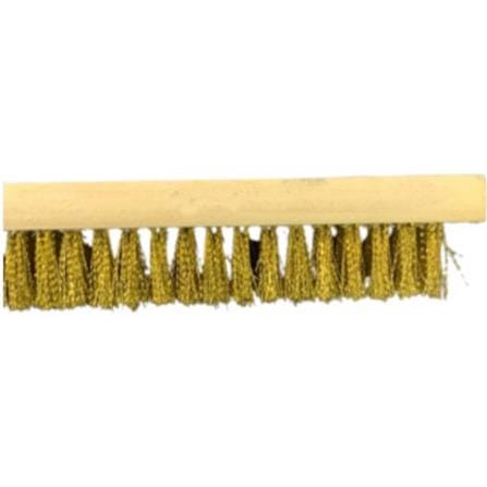 BRASS WIRE BRUSH 6 ROW (BWB206)