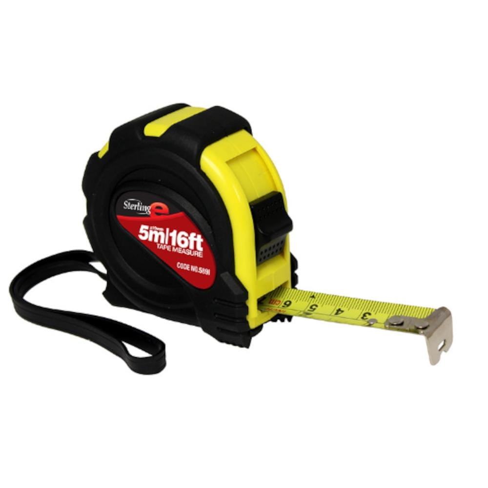 STERLING MEASURING TAPES 5M/16FT X 19MM