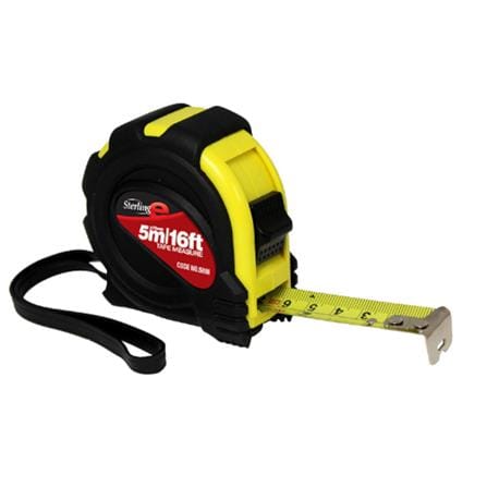 STERLING MEASURING TAPES 5M/16FT X 19MM
