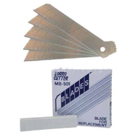 ZORRO SNAP OFF CUTTER BLADE 18MM
