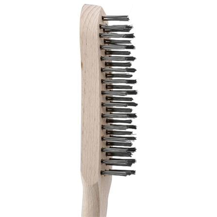 STEEL WIRE BRUSH 3 ROW SWB103