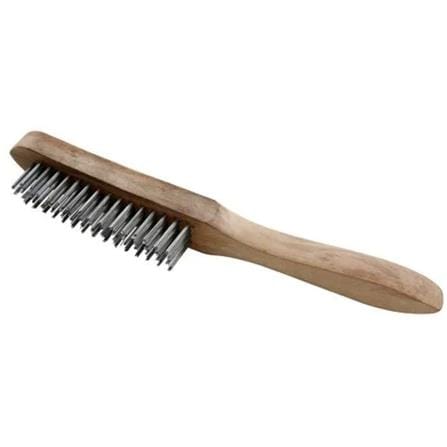 STEEL WIRE BRUSH 3 ROW SWB103