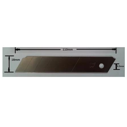 REFILLABLE CUTTER BLADES 18MM ZORRO