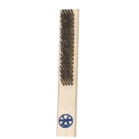 3ROW BRASS WIRE HAND BRUSH BWB203