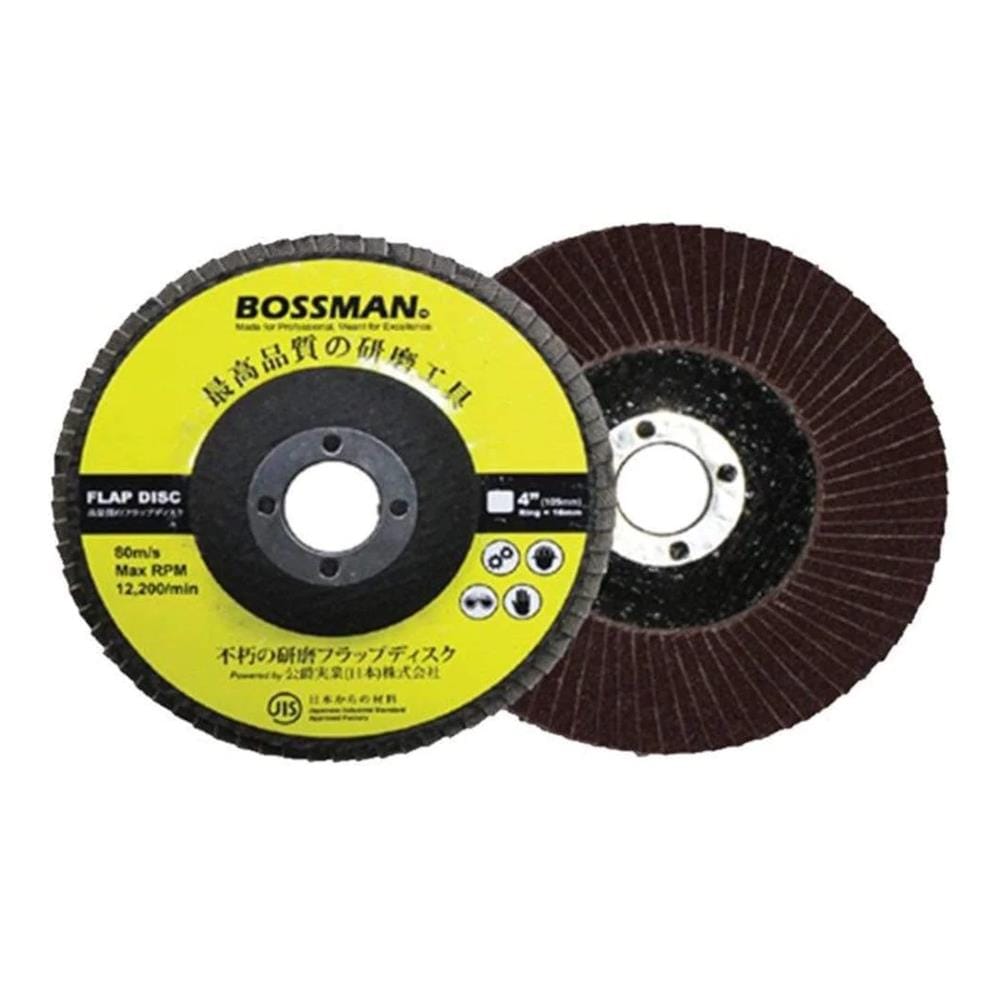 ABRASIVE FLAP DISC BOSSMAN 60# (BFD60)
