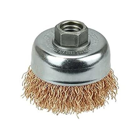 BRASS CUP BRUSH BOSSMAN M10x1.25MM B125