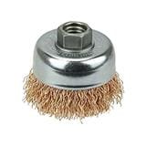 BRASS CUP BRUSH BOSSMAN M10x1.50MM B150
