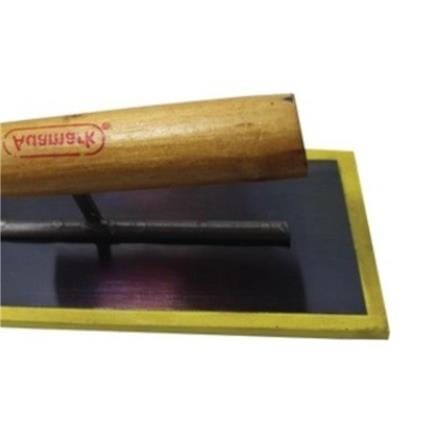 STEEL PLATE TROWEL WITH SPONGE SCRUB TS