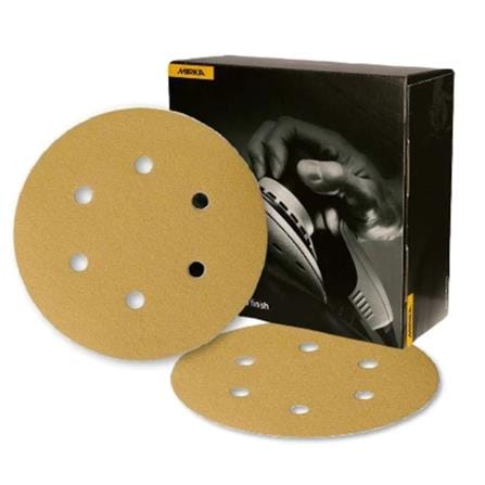 SAND DISC MIRKA 5" YELLOW (P2405Y240x5ea/set)