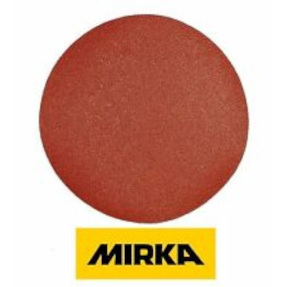 MIRKHA 5" DISC SANDING DISC HOOK AND LOOP 5EA/SET (RED)