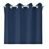 HLS ZAFA UV EYELET CURTAIN 130X220 BLUE