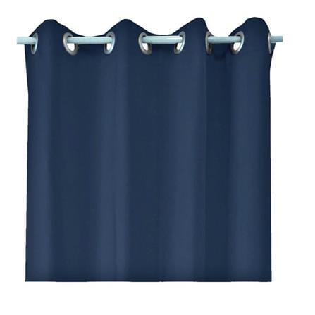 HLS ZAFA UV EYELET CURTAIN 130x250 BLUE