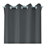 HLS ZAFA UV EYELET CURTAIN130x180 GREY