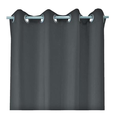 HLS ZAFA UV EYELET CURTAIN130x180 GREY
