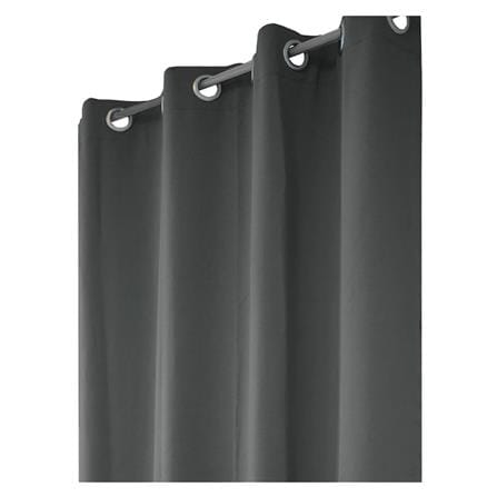 HLS ZAFA UV EYELET CURTAIN130x180 GREY