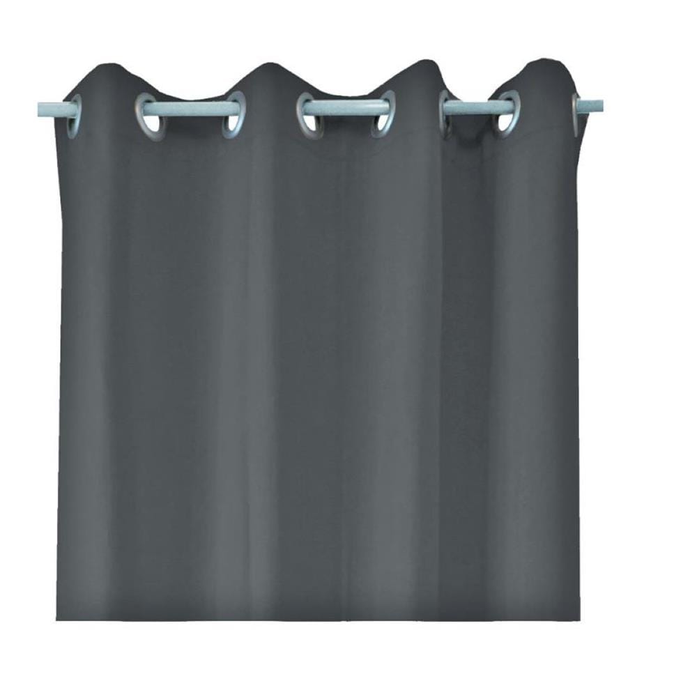 HLS ZAFA UV EYELET CURTAIN 130x250 GREY
