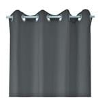 HLS ZAFA UV EYELET CURTAIN 130X220 GREY