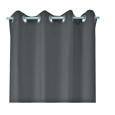 HLS ZAFA UV EYELET CURTAIN 130X220 GREY