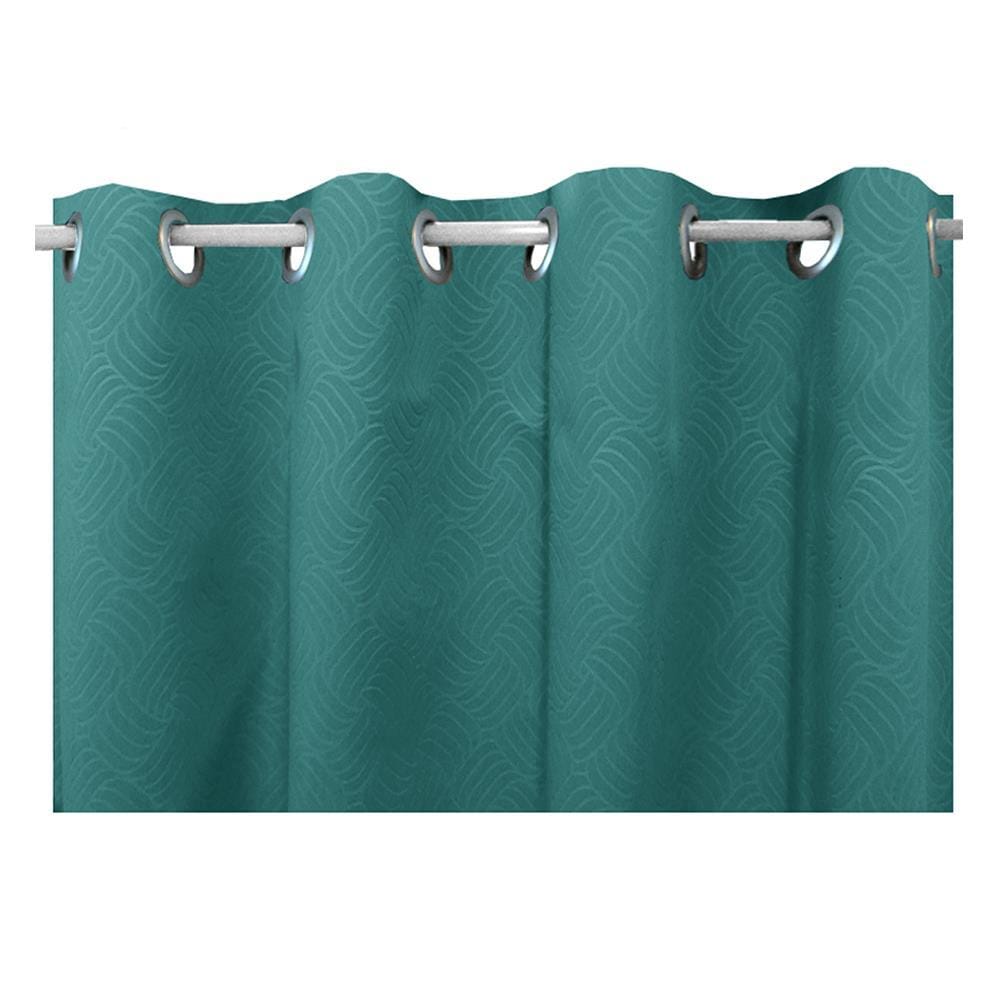 HLS CURTAIN EYELET KIARA UV 130X220CM GREEN