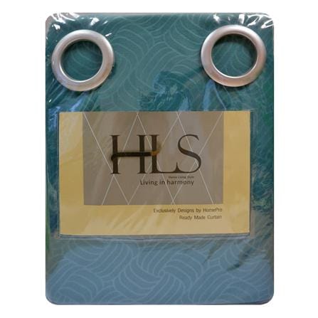 HLS CURTAIN EYELET KIARA UV 130X220CM GREEN