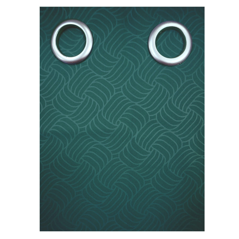 HLS CURTAIN EYELET KIARA UV 130X280CM GREEN